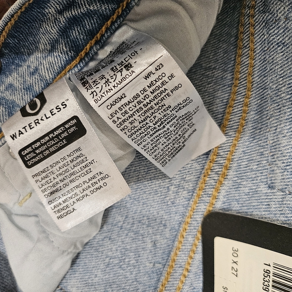 NWT Levi's Ribcag Straight Ankle - Picture 3 of 4